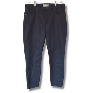 EVERLANE Women's 32 Black HIGH RISE Skinny ANKLE Jeans
